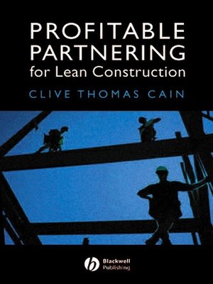 cover image of Profitable Partnering for Lean Construction